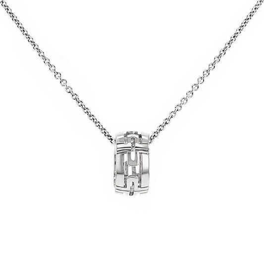[AuraEcho]PARENTESI NECKLACE SILVER