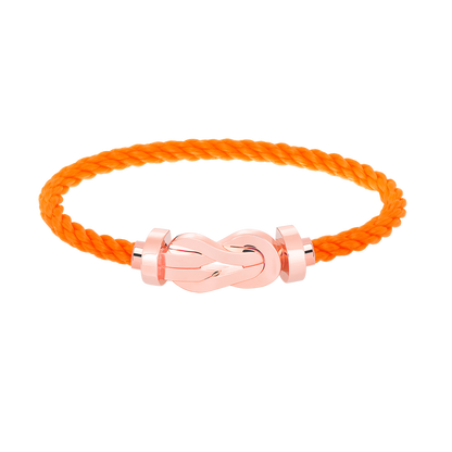 [AuraEcho]CHANCE LARGE 8 FIGURE BUCKLE NO DIAMOND BRACELET ROSE GOLD