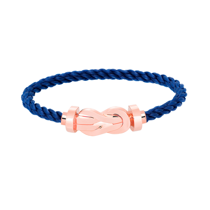 [AuraEcho]CHANCE LARGE 8 FIGURE BUCKLE NO DIAMOND BRACELET ROSE GOLD