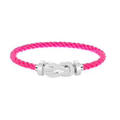 [AuraEcho]CHANCE LARGE 8 FIGURE BUCKLE NO DIAMOND BRACELET SILVER