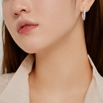 [AuraEcho]Unique Round Cut Daily Earrings