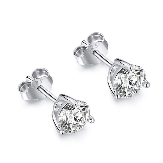 [AuraEcho]Dainty Round Shape Earrings