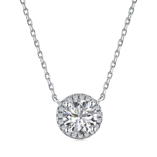 [AuraEcho]Luxurious Round Cut Necklace