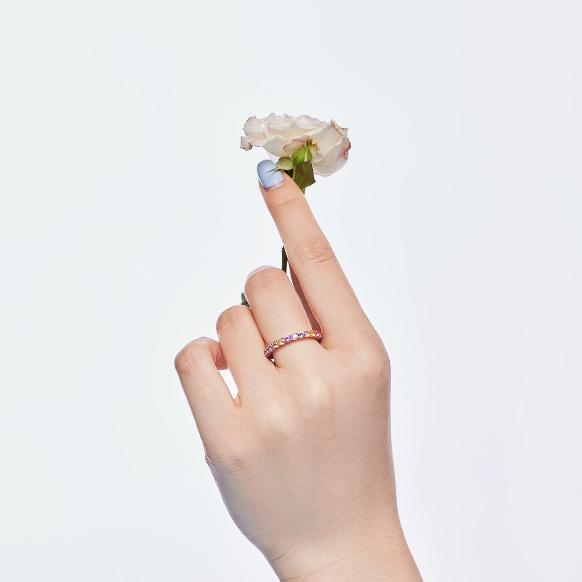 [AuraEcho]Dazzling Resplendent Round Cut Party Ring
