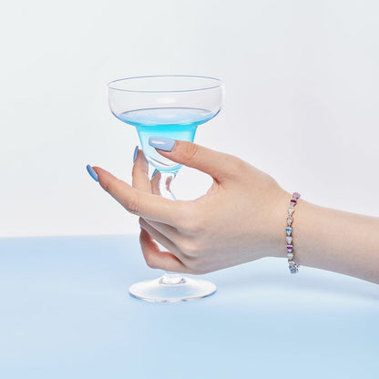 [AuraEcho]Radiant Water Drop Shape Daily Bracelet