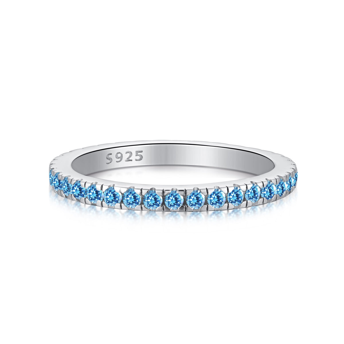 [AuraEcho]Delicate Sparkling Round Cut Daily Ring