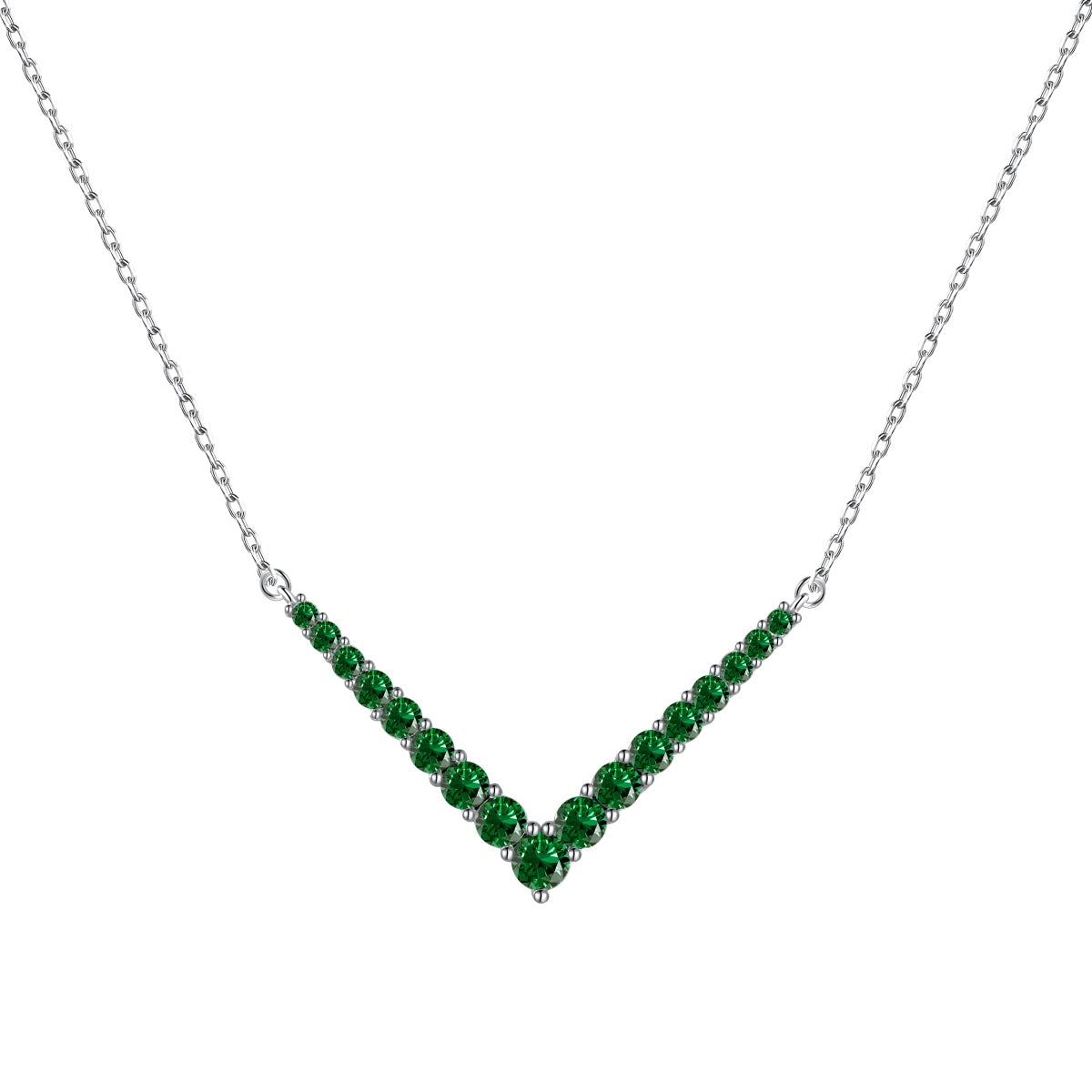 [AuraEcho]Ornate Round Cut Necklace