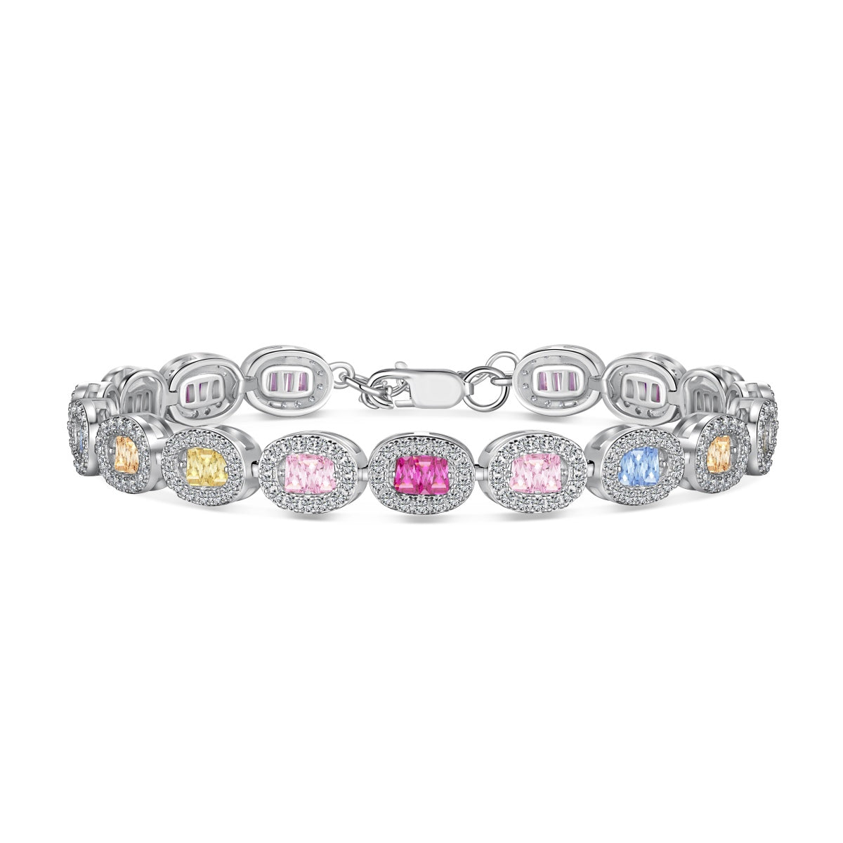 [AuraEcho]Exquisite Ornate Emerald Cut Daily Bracelet