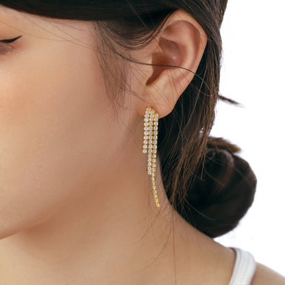 [AuraEcho]Luxurious Dainty Banquet Earrings
