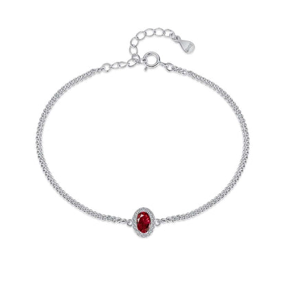 [AuraEcho]Exquisite Oval Shape Bracelet