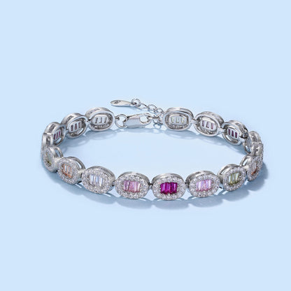 [AuraEcho]Exquisite Ornate Emerald Cut Daily Bracelet