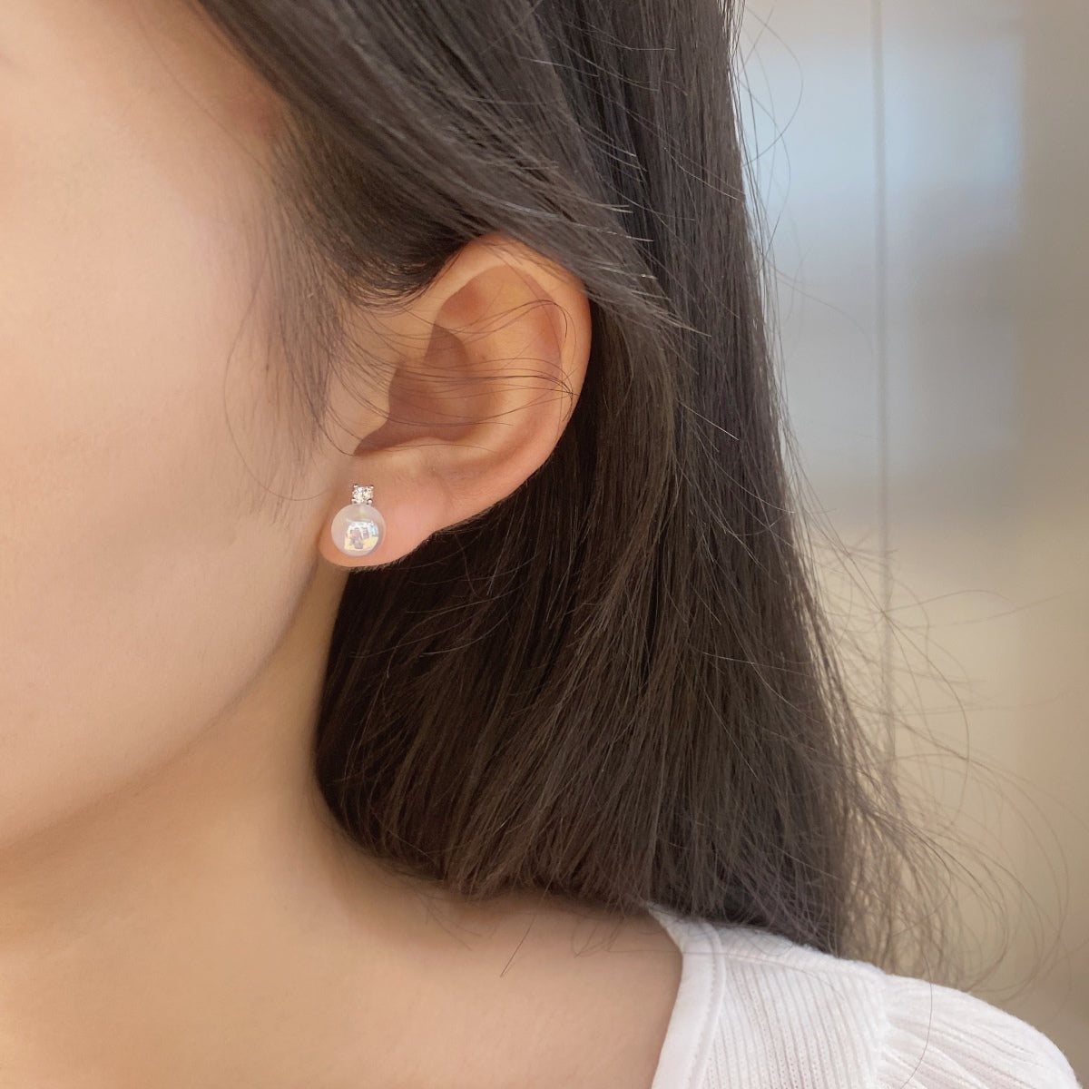 [AuraEcho]Symphony Mermaid Pearl Earrings