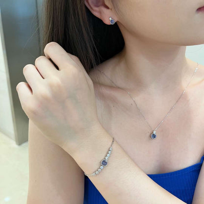 [AuraEcho]Luxurious Heart Of The Ocean Bracelet