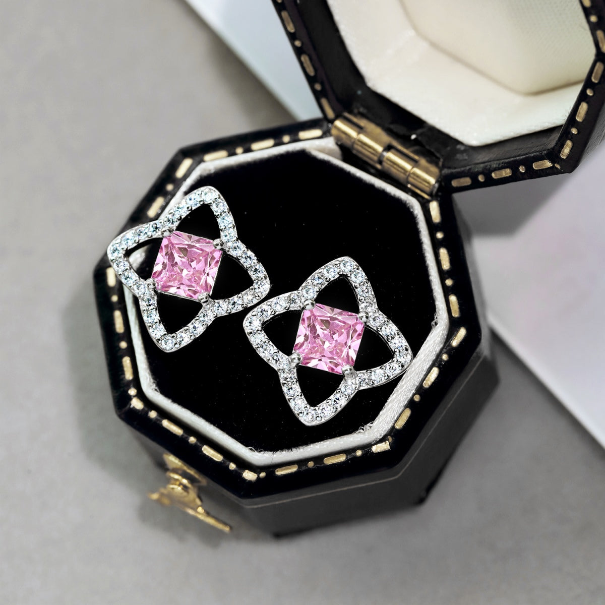 [AuraEcho]Elegant Star Shape Princess Cut Daily Earrings