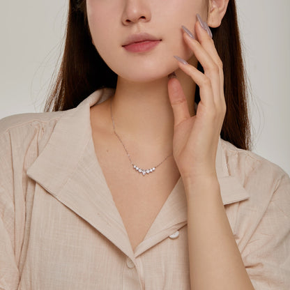 [AuraEcho]Dainty Colorful Heart Necklace