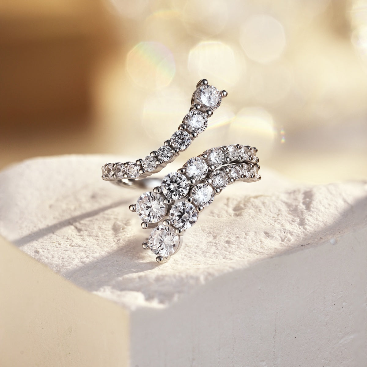 [AuraEcho]Unique Vivid Snake Shape Daily Ring