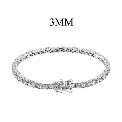 [AuraEcho]Radiant Colorful Round Cut Party Bracelet