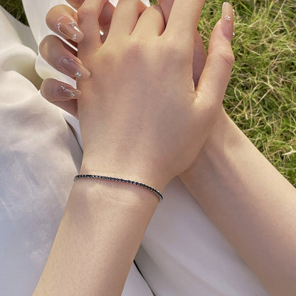 [AuraEcho]Radiant Colorful Round Cut Party Bracelet