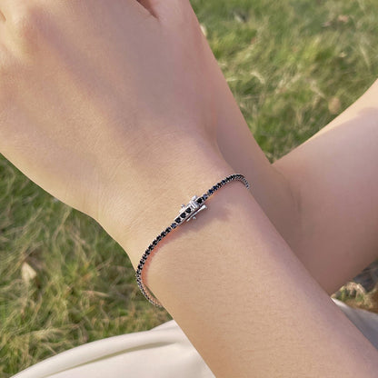 [AuraEcho]Radiant Colorful Round Cut Party Bracelet