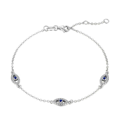 [AuraEcho]Evil Eye Shape Pendent Necklace