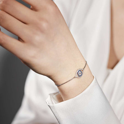 [AuraEcho]Dazzling Eye Shape Necklace