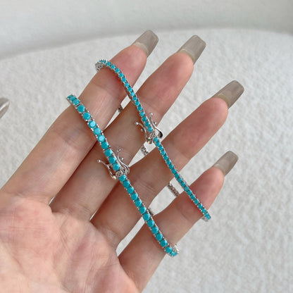 [AuraEcho]Dazzling Exquisite Round Cut Daily Bracelet