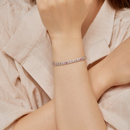 [AuraEcho]Delicate Colorful Multi Cut Daily Bracelet