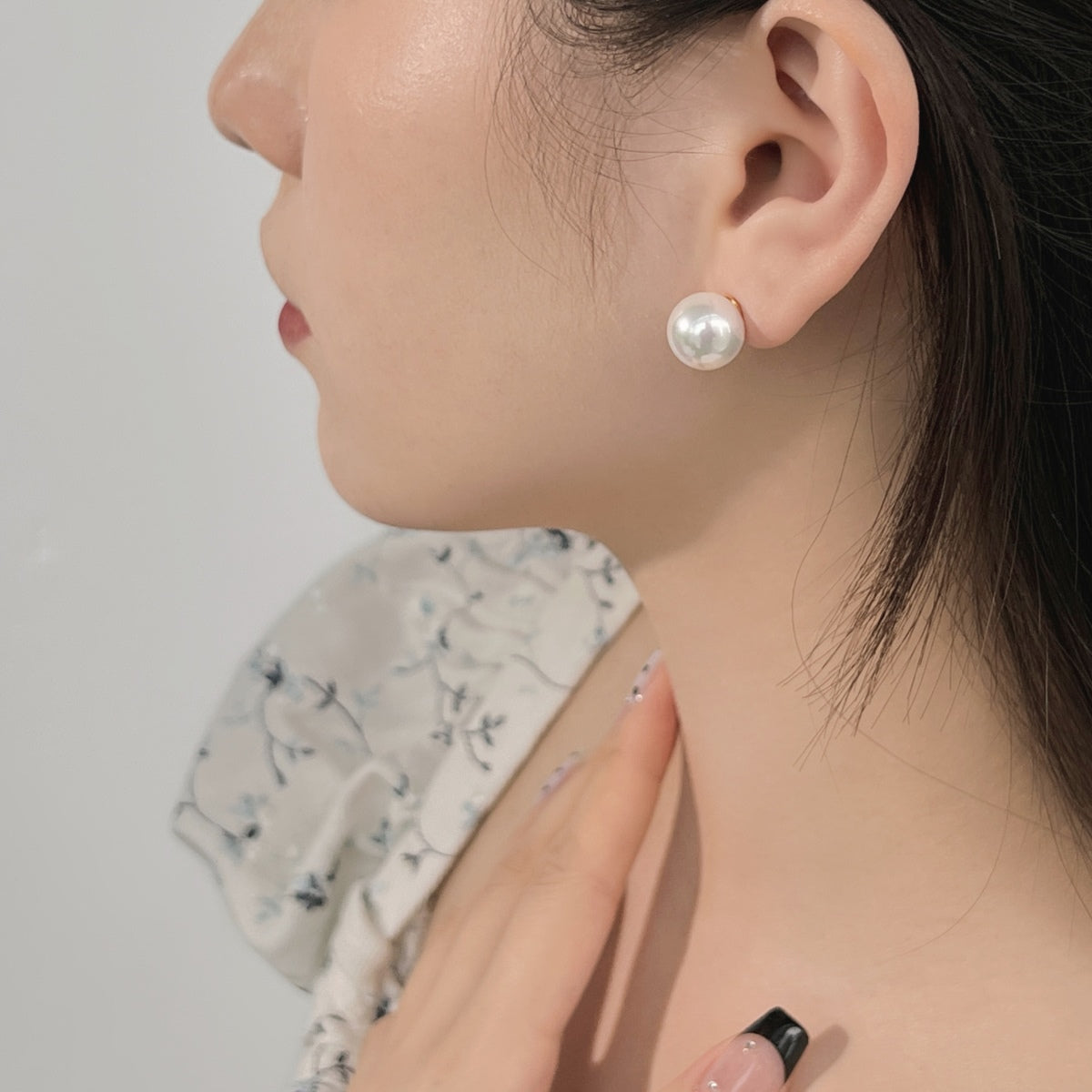 [AuraEcho]Delicate Pearl Earrings