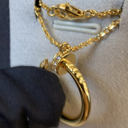 [AuraEcho]JUSTE NECKLACE GOLD