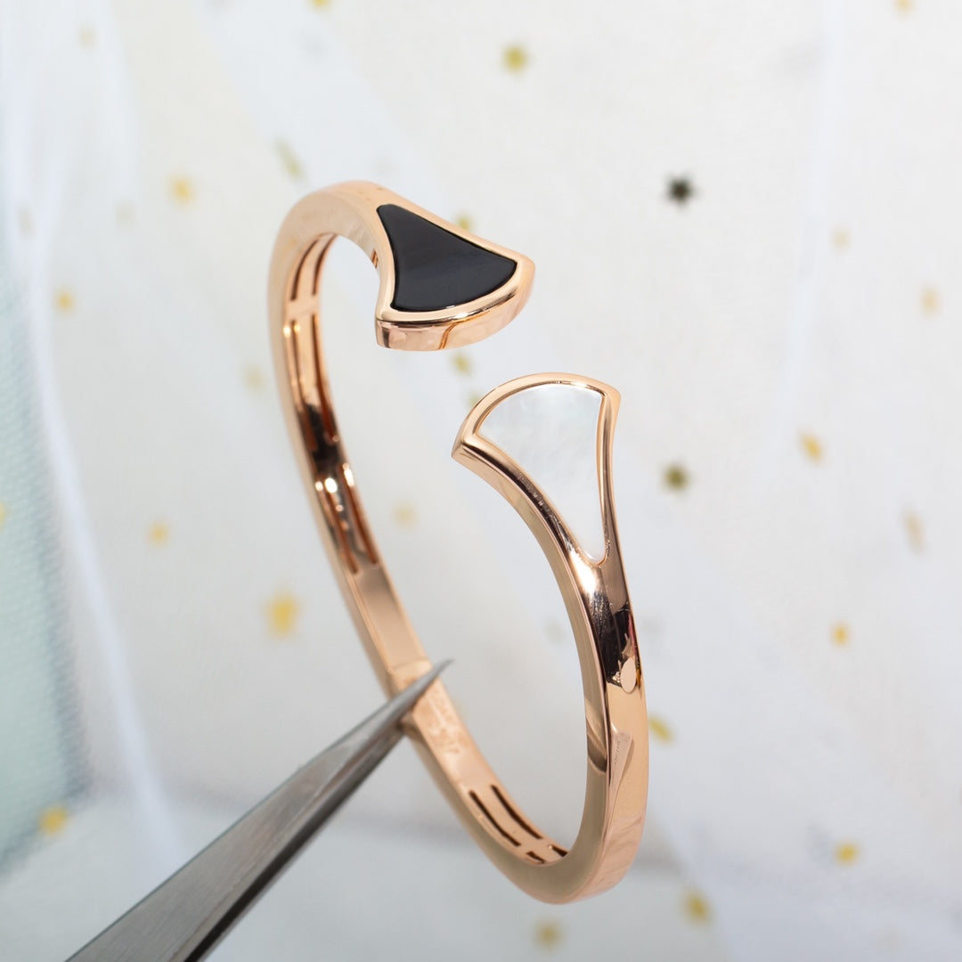 [AuraEcho]DREAM BRACELET OPEN PINK GOLD MOP