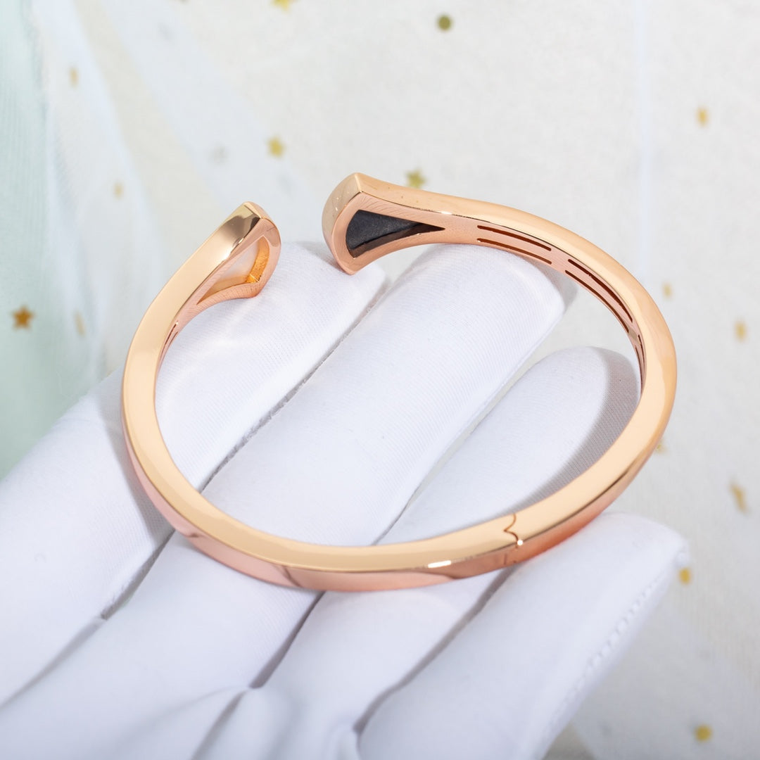 [AuraEcho]DREAM BRACELET OPEN PINK GOLD MOP