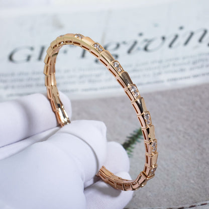 [AuraEcho]SERPENTI BRACELET PINK GOLD DIAMOND