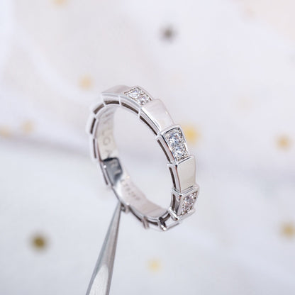 [AuraEcho]SERPENTI RING SILVER  3MM