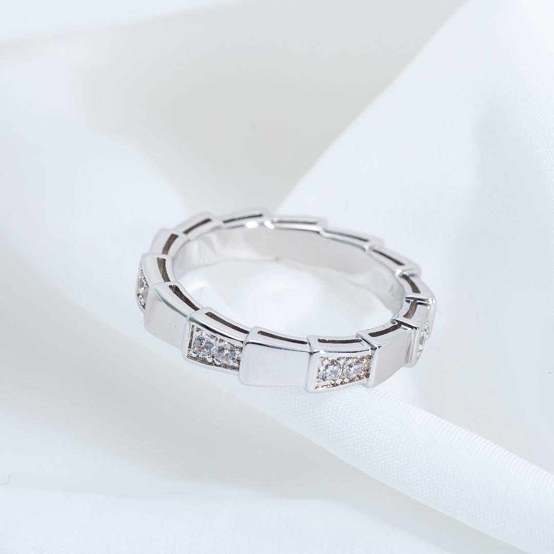 [AuraEcho]SERPENTI RING SILVER  3MM