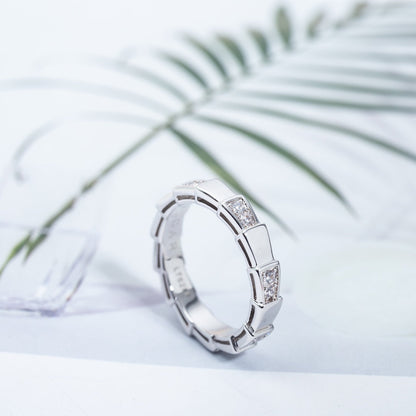 [AuraEcho]SERPENTI RING SILVER  3MM