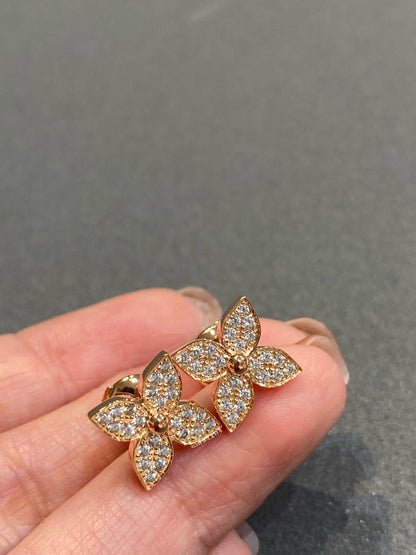 [AuraEcho]STAR DIAMOND EARRINGS