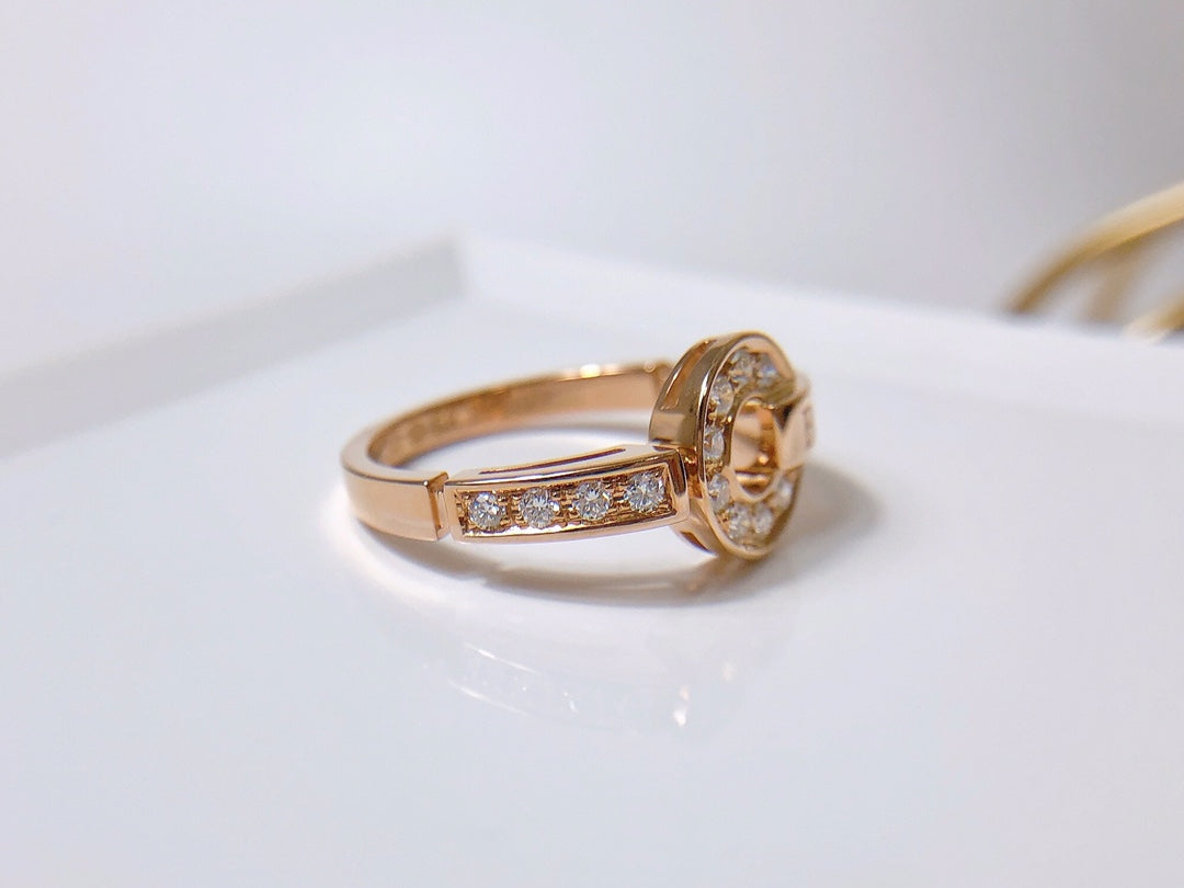 [AuraEcho]DREAM RING DIAMOND PINK GOLD
