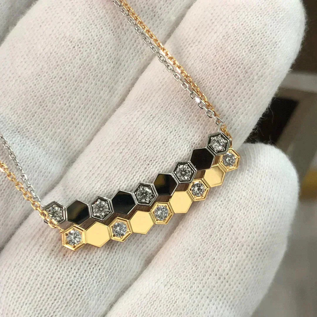 [AuraEcho]BEE LOVE NECKLACE DIAMOND