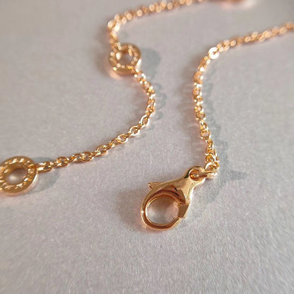 [AuraEcho]ZERO 1 NECKLACE PINK GOLD