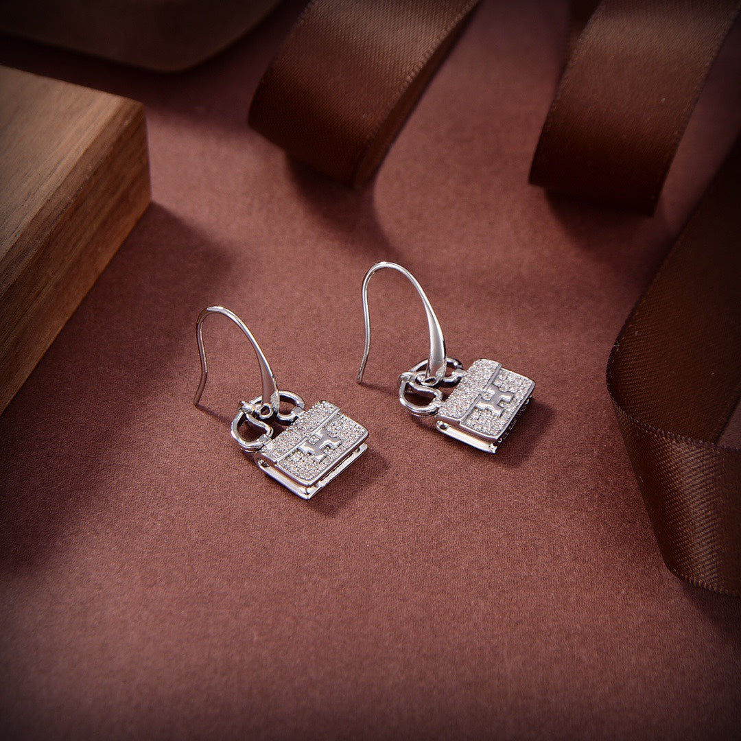 [AuraEcho]KELLY DIAMOND EARRINGS