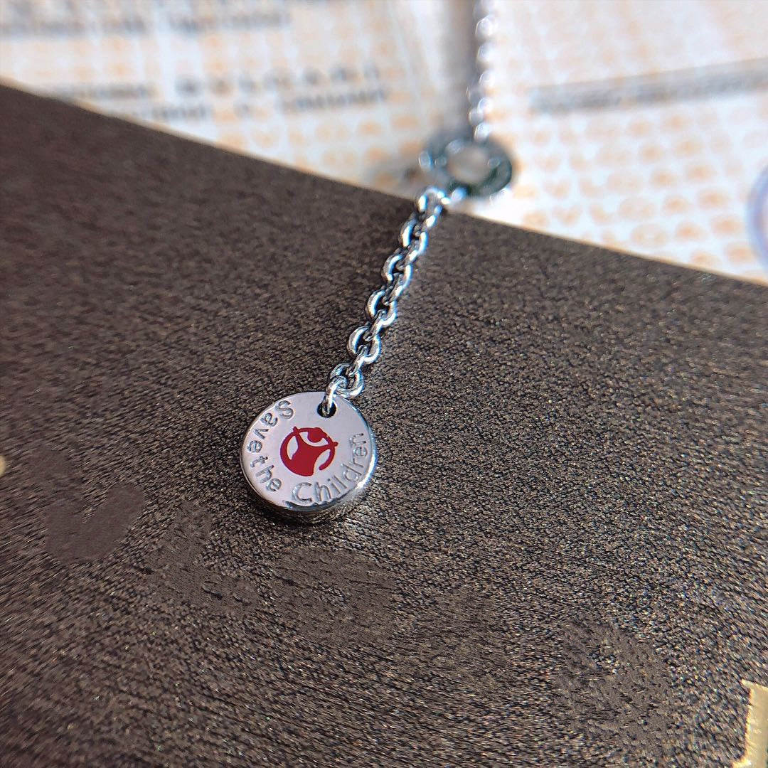 [AuraEcho]ZERO 1 BLACK CERAMIC SILVER NECKLACE