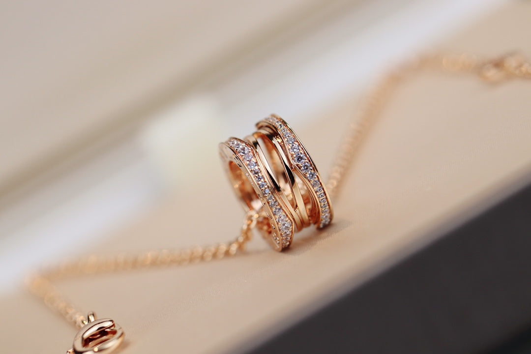 [AuraEcho]ZERO 1 PINK GOLD NECKLACE