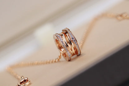 [AuraEcho]ZERO 1 PINK GOLD NECKLACE