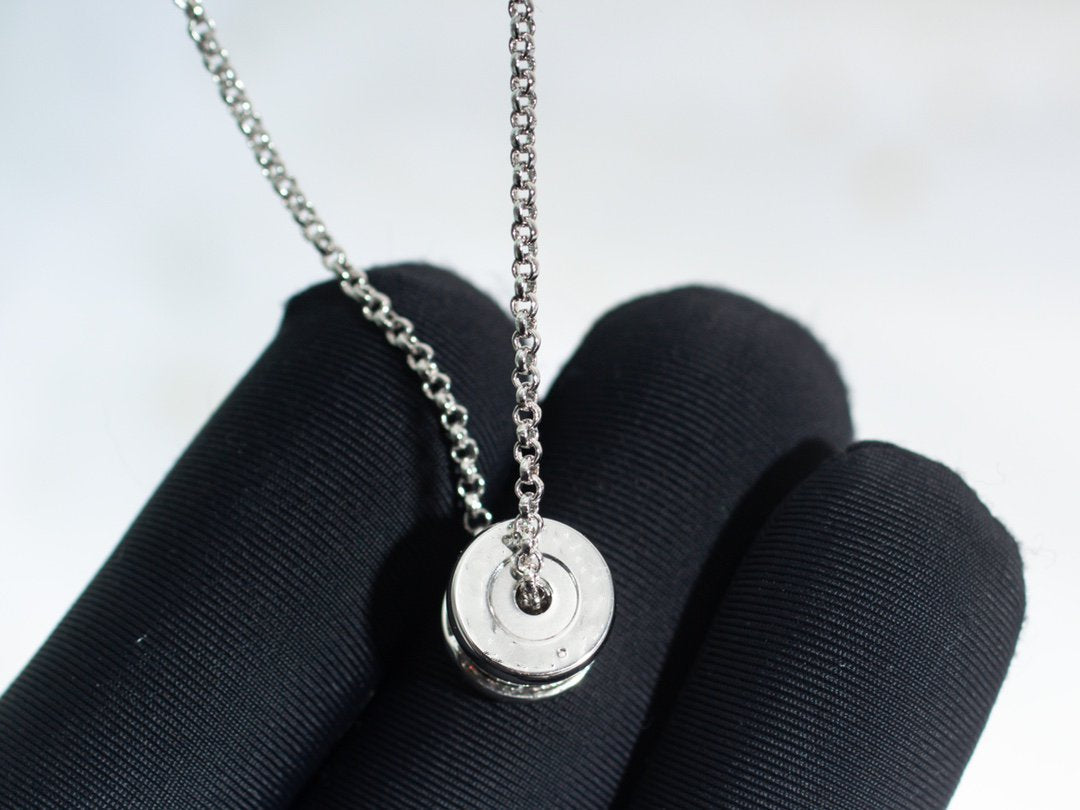 [AuraEcho]ZERO 1 SILVER DIAMOND NECKLACE