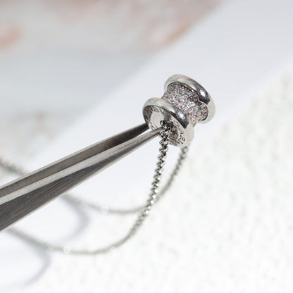 [AuraEcho]ZERO 1 SILVER DIAMOND NECKLACE