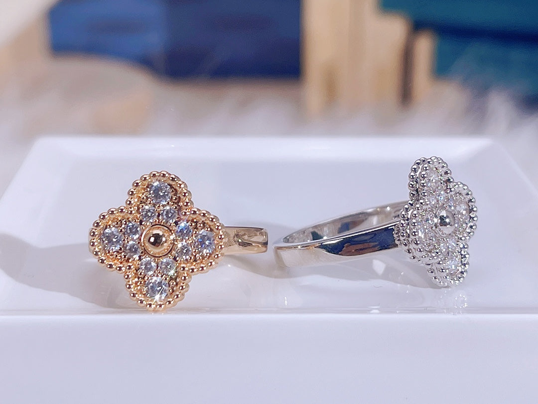 [AuraEcho]CLOVER DIAMOND RING