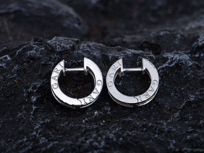 [AuraEcho]ZERO 1 MINI SILVER DIAMOND EARRINGS