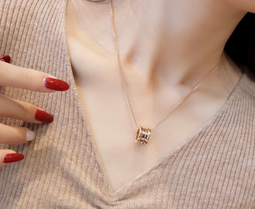 [AuraEcho]ZERO 1 PINK GOLD NECKLACE