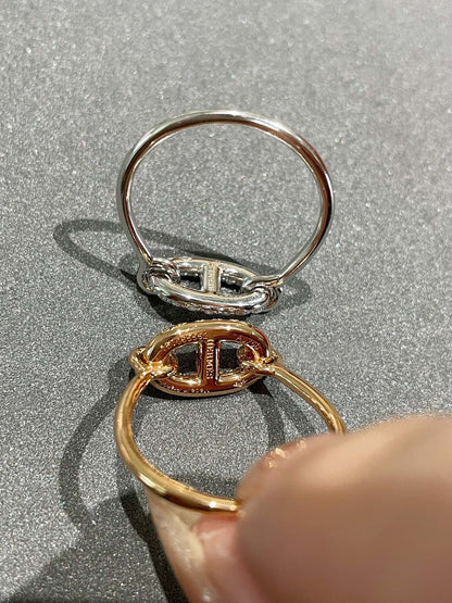 [AuraEcho]RONDE SMALL DIAMOND RING