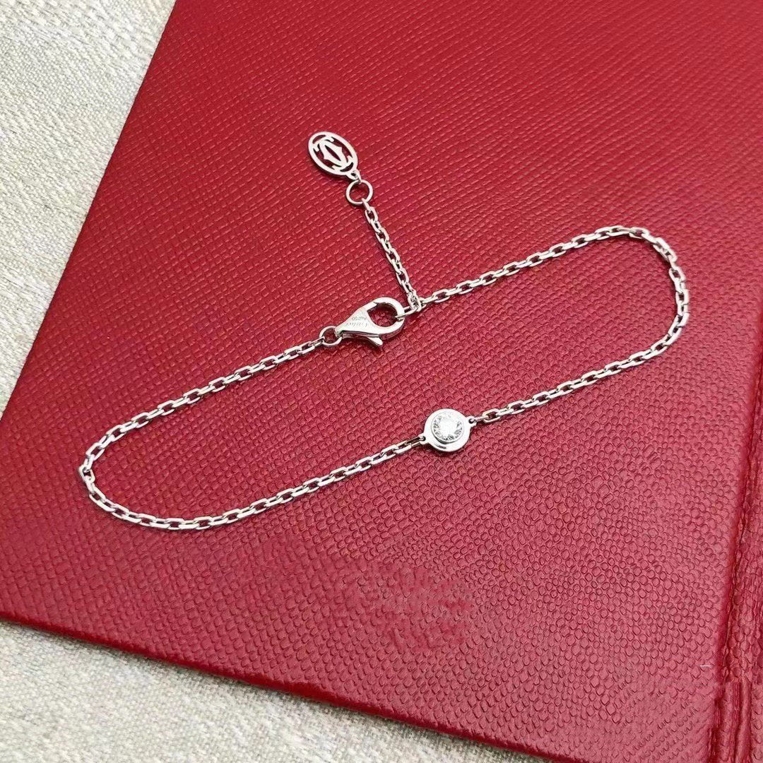 [AuraEcho]DAMOUR DIAMOND LINK BRACELET